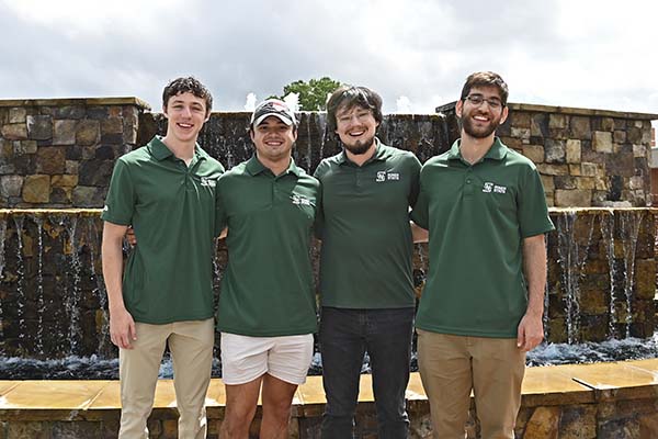 UNC Charlotte sports analytics students